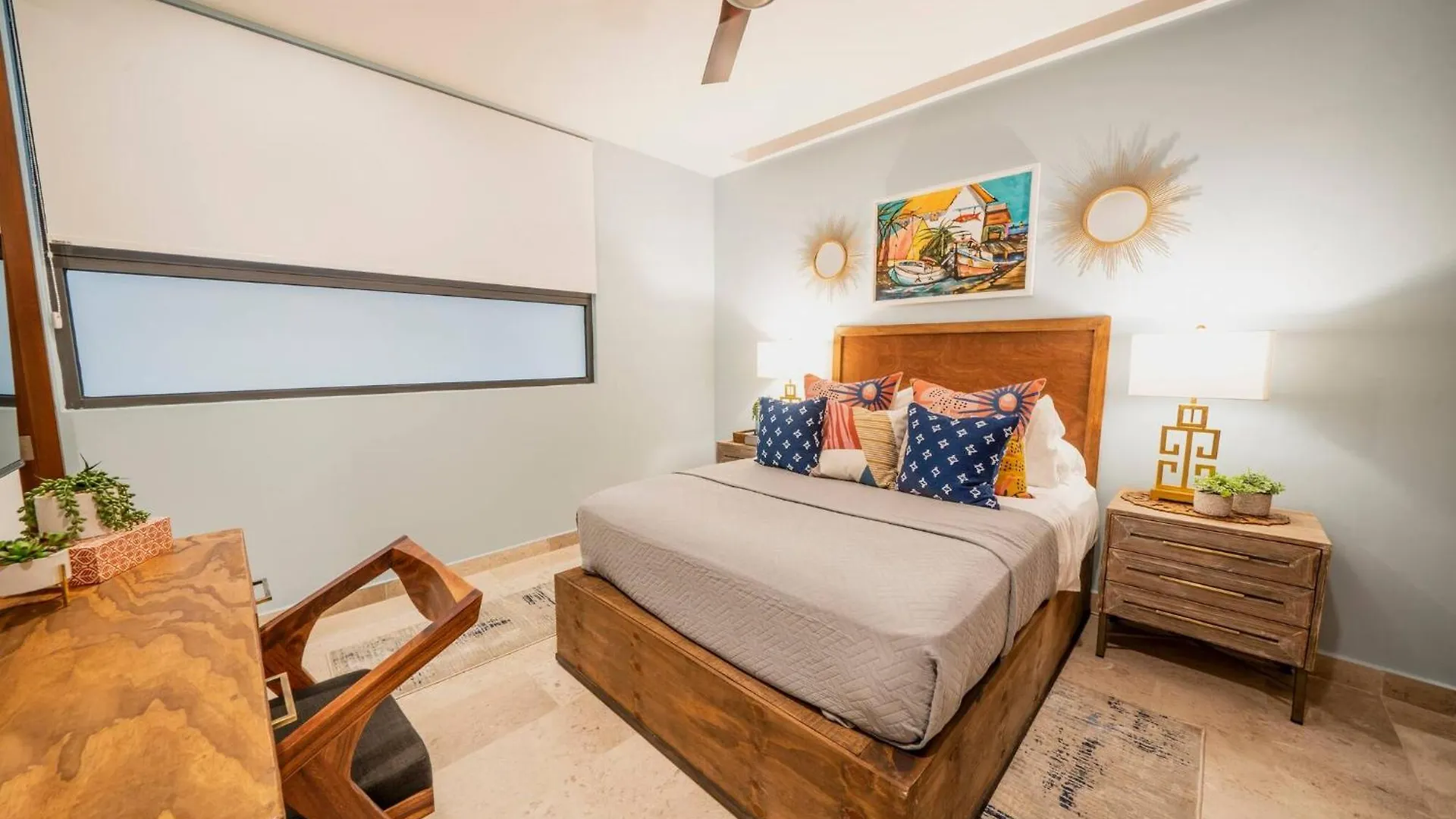 Semesterbostad Luxury 2 Bedroom Condo With Private Jacuzzi & Bbq - At Cruz Con Mar - Maricruz Playa del Carmen